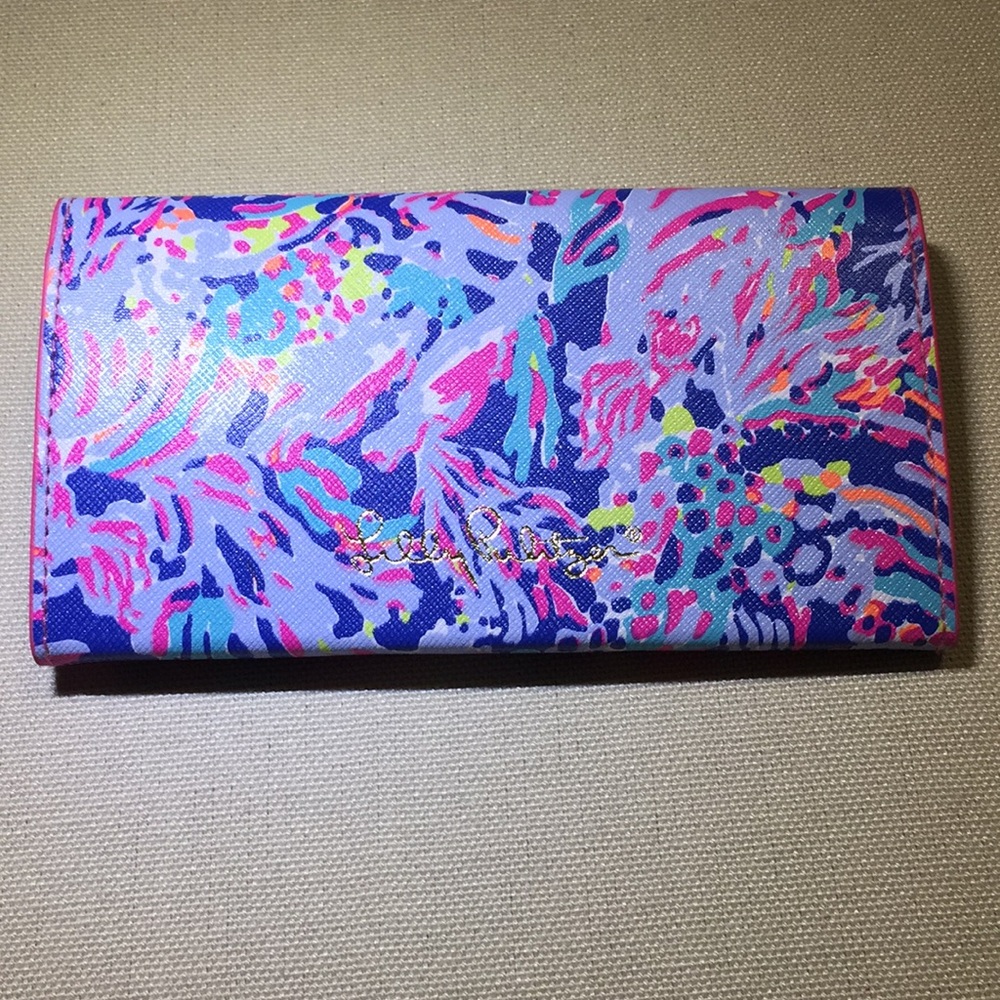 Lilly Pulitzer patterned sunglasses case